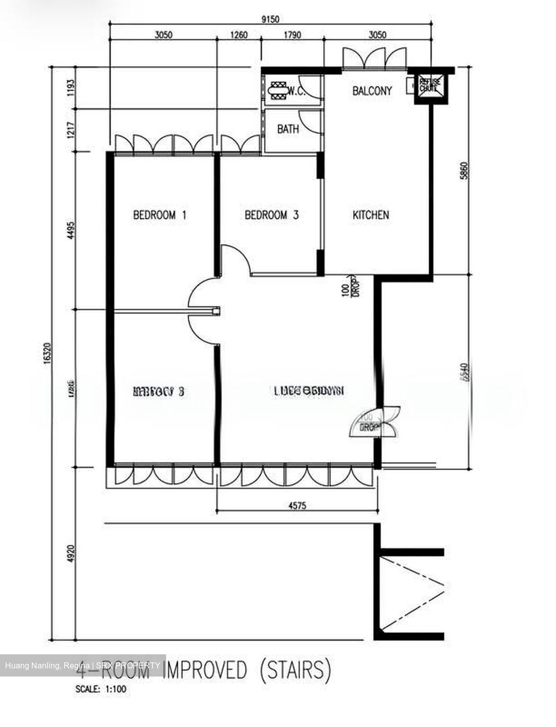 Blk 51 New Upper Changi Road (Bedok), HDB 4 Rooms #575625271